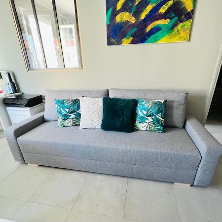 Nice West Cosy Flat Balcony, Near Airport, Train, Beach, Public Transport, Supermarket, Comfortable And Well Equipped Appartement Buitenkant foto