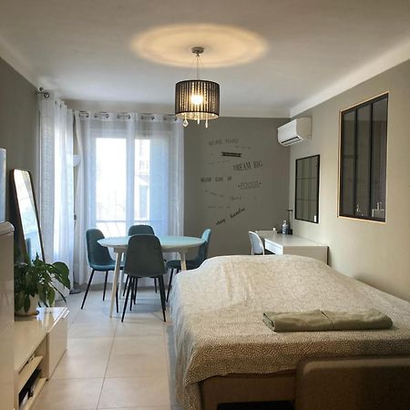 Nice West Cosy Flat Balcony, Near Airport, Train, Beach, Public Transport, Supermarket, Comfortable And Well Equipped Appartement Buitenkant foto