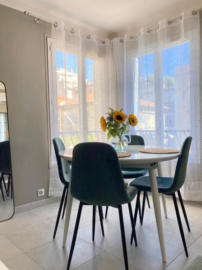 Nice West Cosy Flat Balcony, Near Airport, Train, Beach, Public Transport, Supermarket, Comfortable And Well Equipped Appartement Buitenkant foto